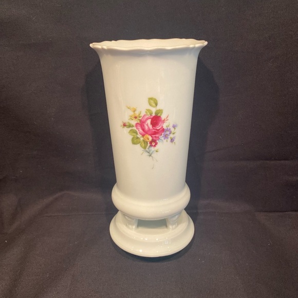 Vase Kaiser W Germany flowered porcelain vase - Picture 3 of 14